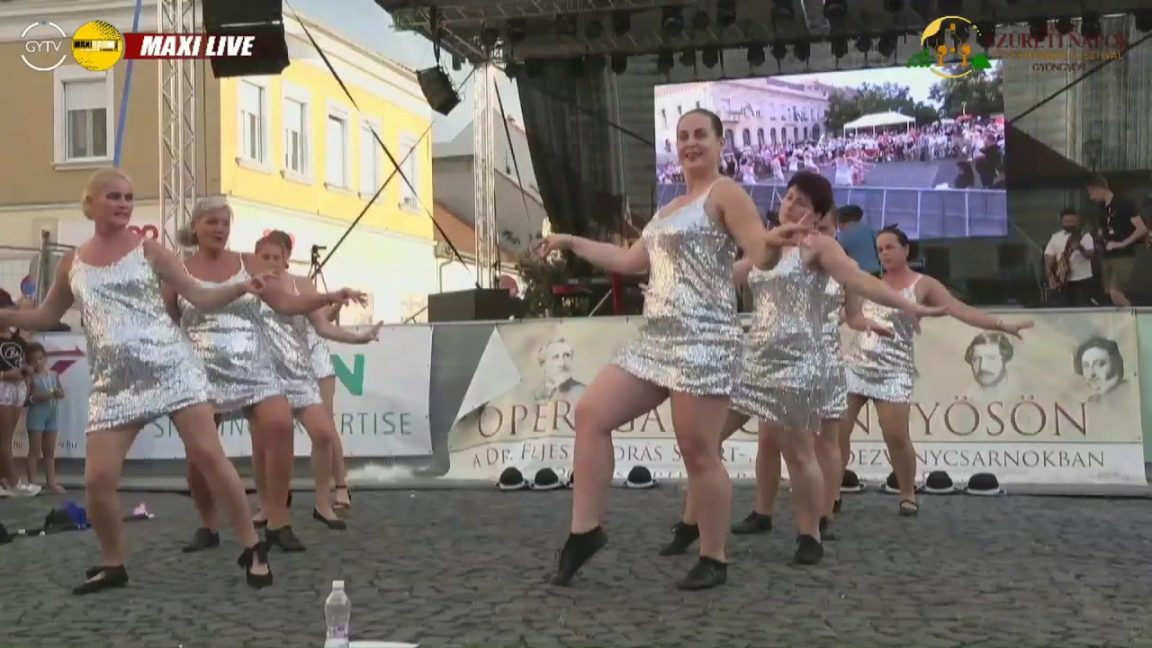 Fitt Kriszti  - táncra perdül a Fő tér