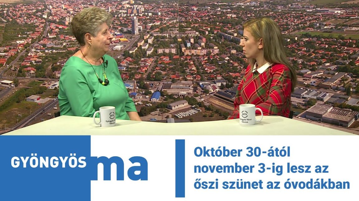 Október 30-tól november 3-ig lesz az őszi szünet az óvodákban