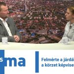 Felmérte a járdák állapotát a körzet képviselője