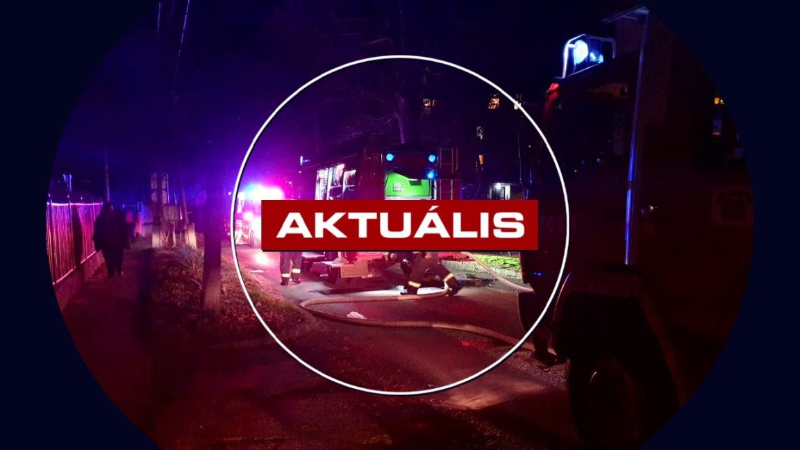 Kivonultak a tűzoltók, ki kellett üríteni a társasházat