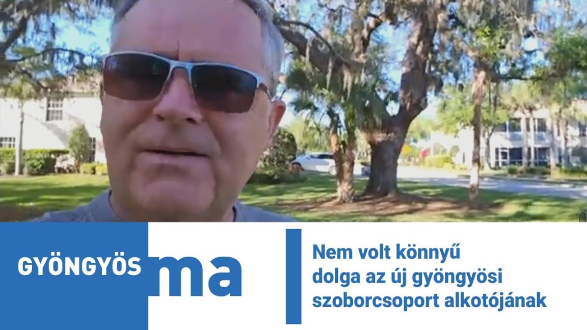 Nem volt könnyű dolga az új gyöngyösi szoborcsoport alkotójának