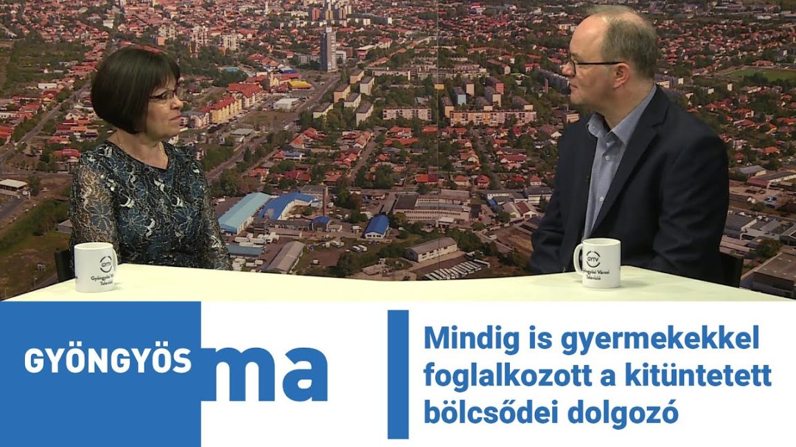 Mindig is gyermekekkel foglalkozott a kitüntetett bölcsődei dolgozó