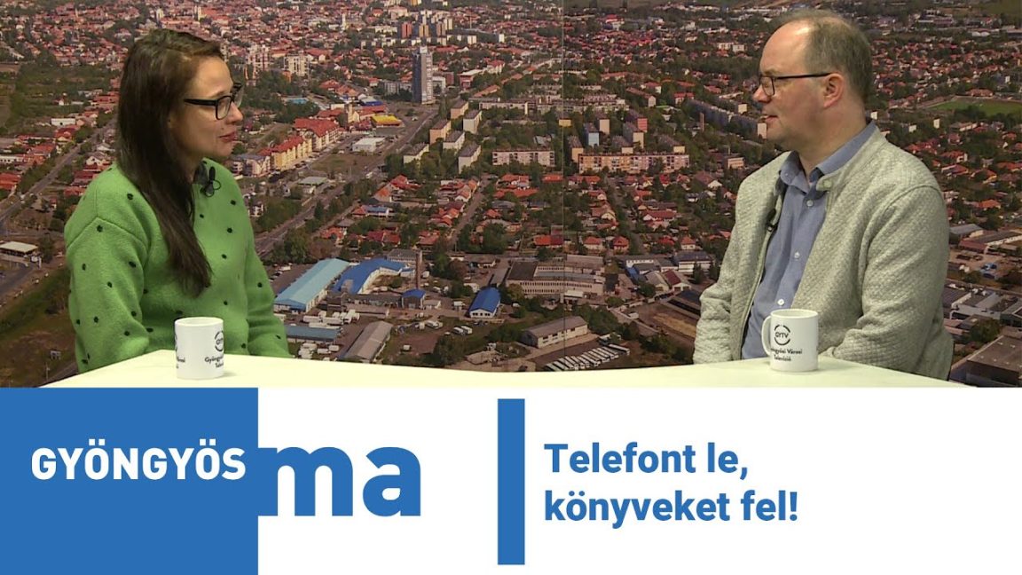 Telefont le, könyveket fel!