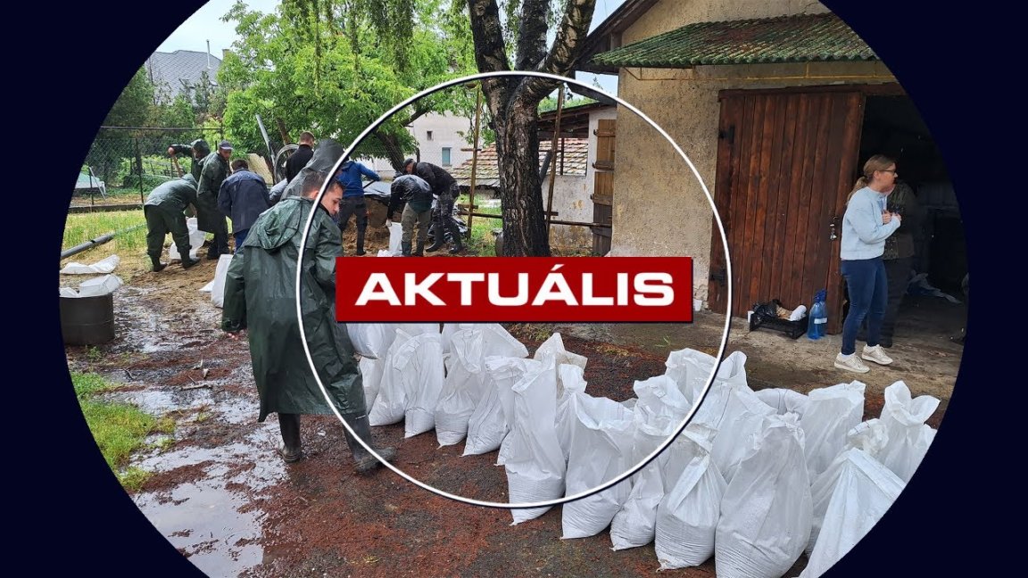 Árvízvédelmi készültség Gyöngyöstarjánban