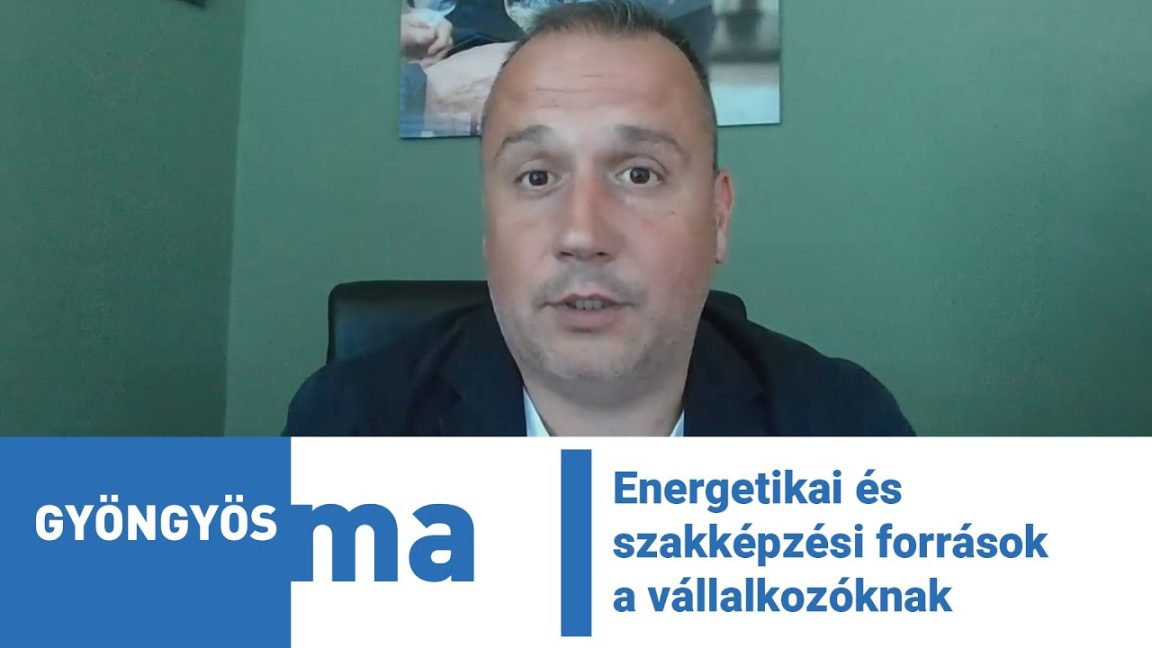 Energetikai és szakképzési források a vállalkozóknak