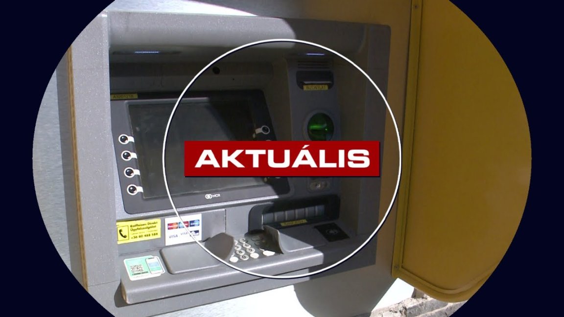 Mától üzemel a kispostánál lévő ATM