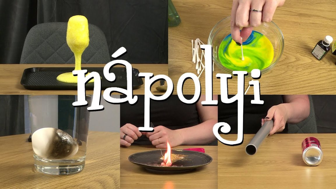 Varázslatos kísérletek otthoni alapanyagokból!