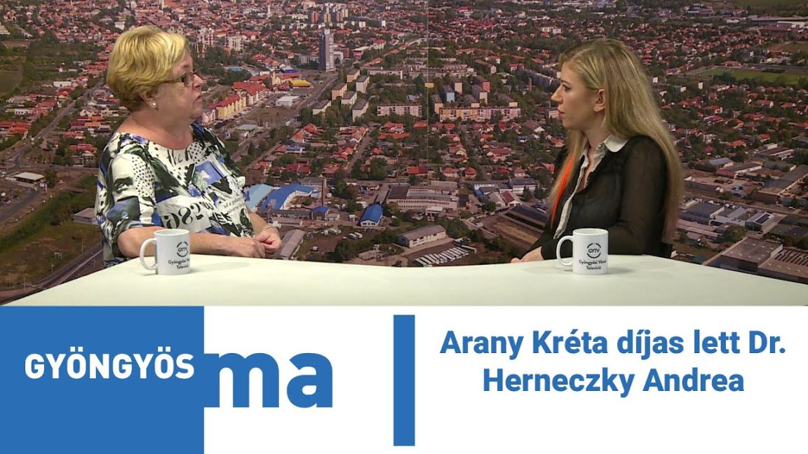 Arany Kréta díjas lett Dr. Herneczky Andrea
