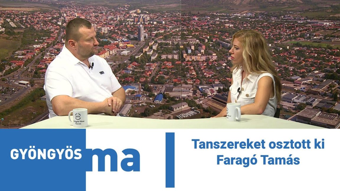 Tanszereket osztott ki Faragó Tamás