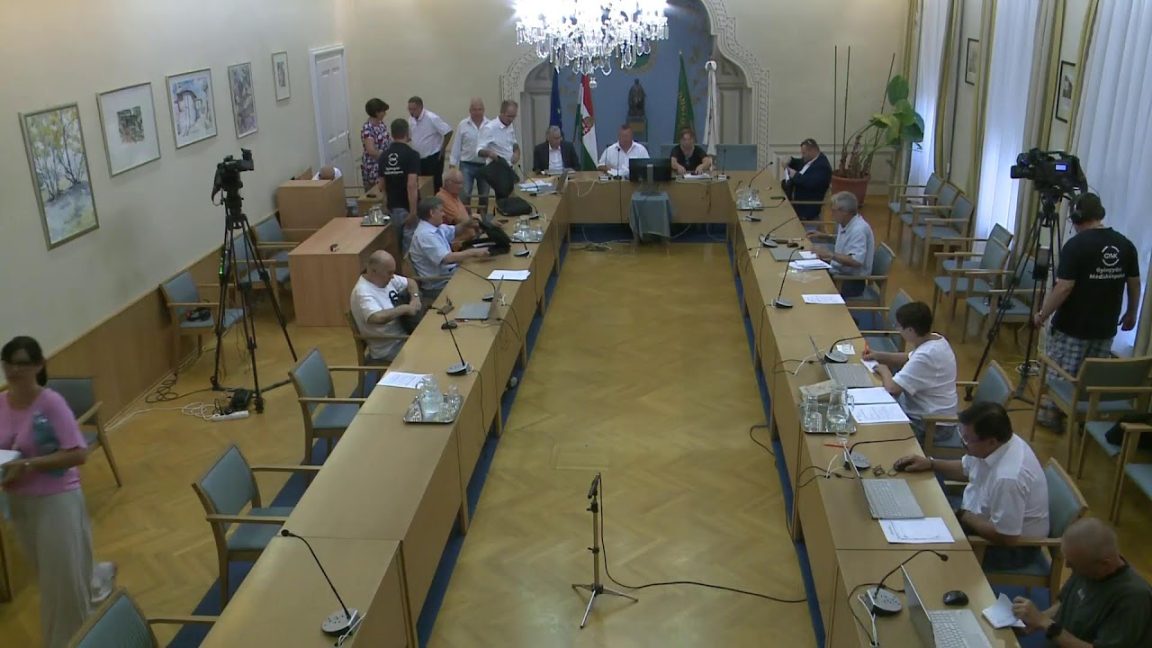 Ülésezik a képviselő-testület 2024.08.29.