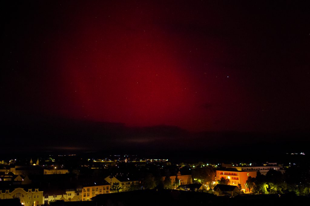 Gyöngyös felett is megjelent a szemkápráztató égi jelenség