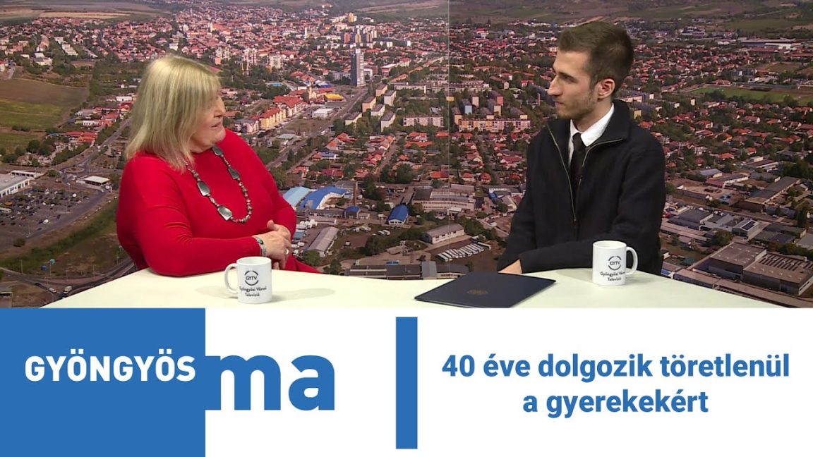 40 éve dolgozik töretlenül a gyerekekért