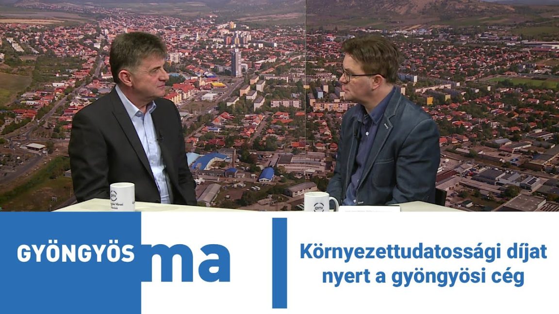 Környezettudatossági díjat nyert a gyöngyösi cég