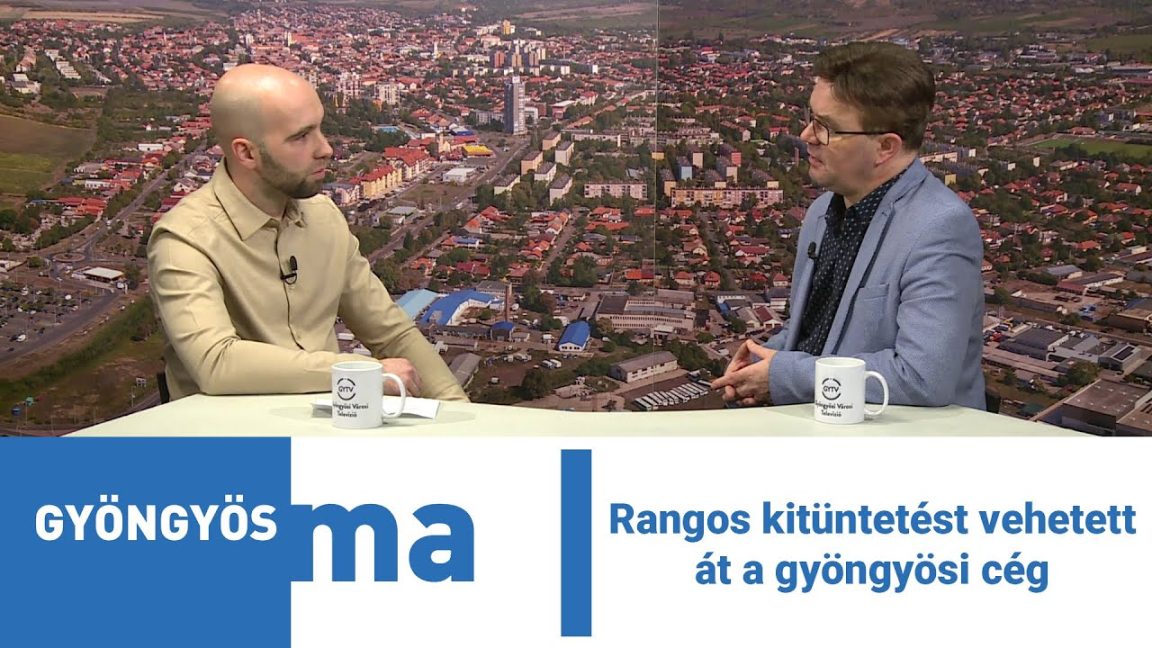 Rangos kitüntetést vehetett át a gyöngyösi cég