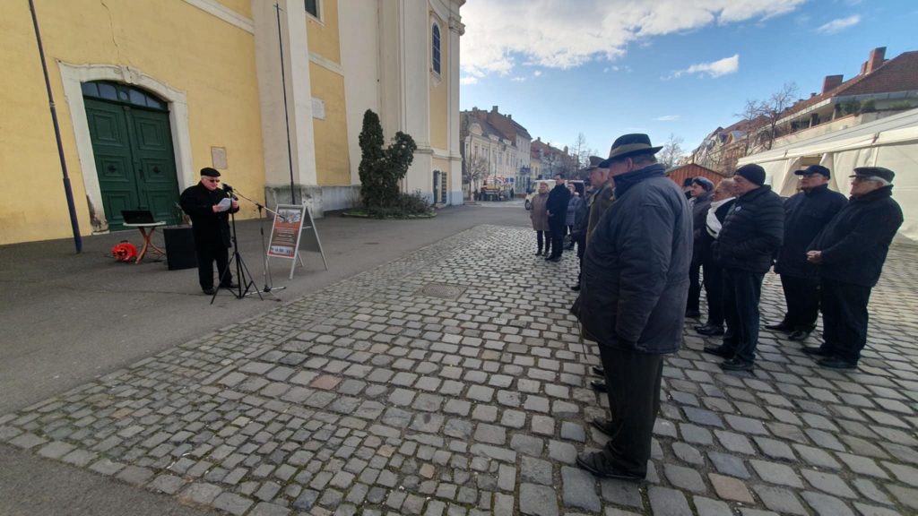 A II. világháború gyöngyösi hőseire emlékeztek (videó)