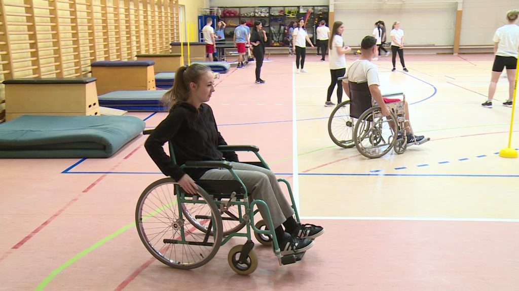 Parasport napot tartottak a Berzében