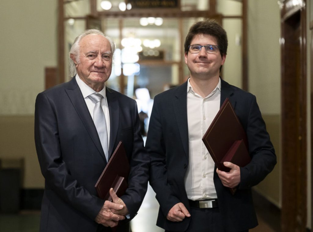 Kitüntette a Zeneakadémia Miller Lajost