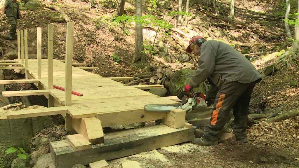 Új híd, régi ösvény – biztonságosabb lett a Kéktúra mátrai szakasza