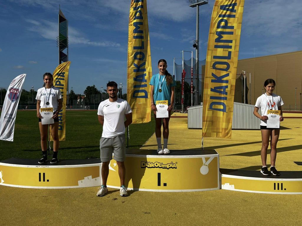 Atlétika Diákolimpia: 4 arany – taroltak a gyöngyösi lányok