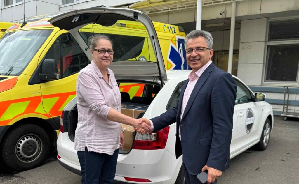 Adomány a beteg gyerekeknek