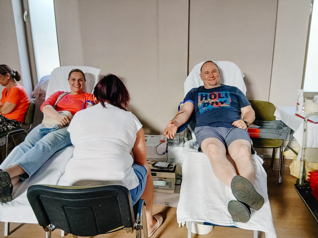 Újra véradást tartottak a gyöngyösi Hit Gyülekezetében