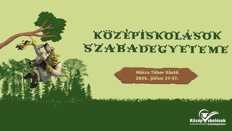 Elkezdődött a Középiskolások Szabadegyeteme Sástón