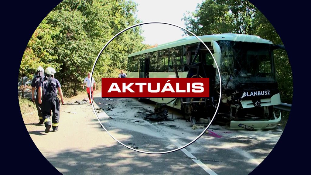 Busszal ütközött egy autó a 24-es főúton – Aktuális 2025.08.27.