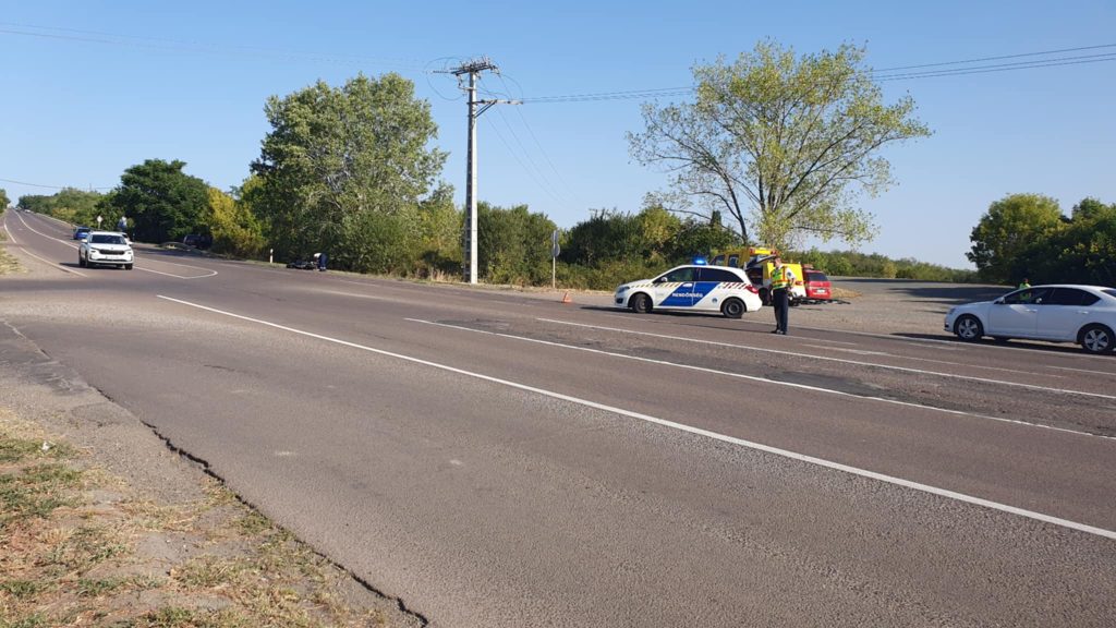 Motorost gázoltak Gyöngyösön