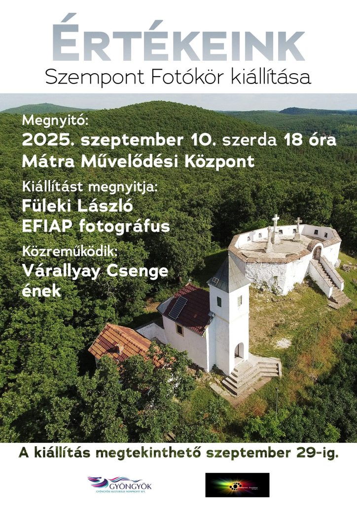 » Szempont Fotókör: Értékeink kiállításmegnyitó – Gyöngyök