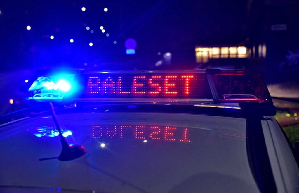 Két autó ütközött Gyöngyösnél