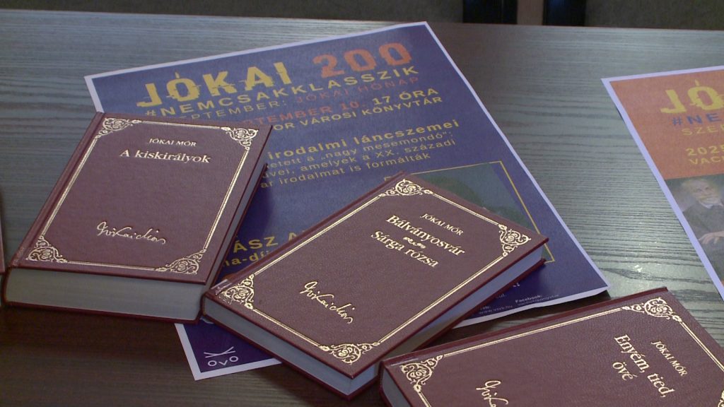 Szeptember, Jókai hónapja a városi könyvtárban