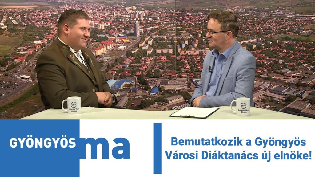 Bemutatkozik a Gyöngyös Városi Diáktanács új elnöke!