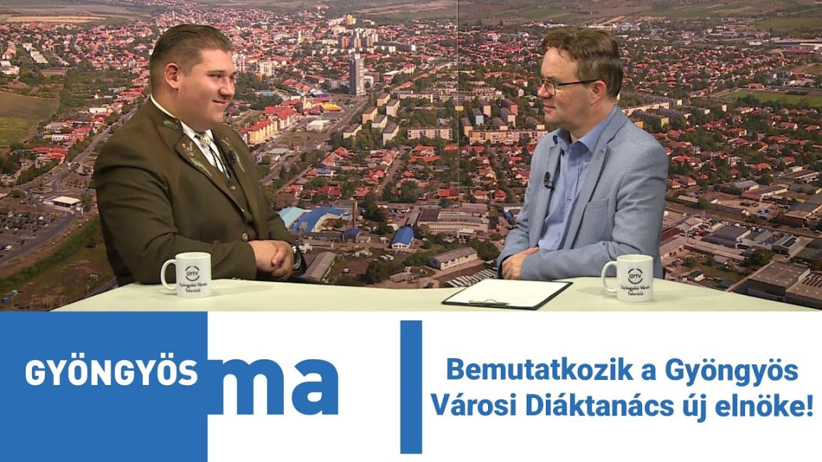 Bemutatkozik a Gyöngyös Városi Diáktanács új elnöke!