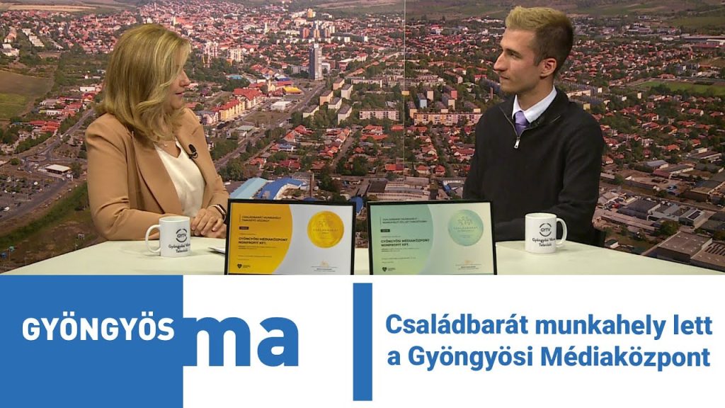 Családbarát munkahely lett a Gyöngyösi Médiaközpont