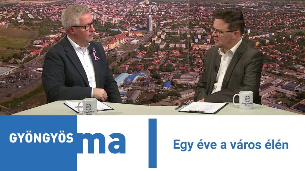 Egy éve a város élén