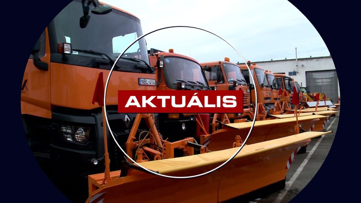 Felkészült a téli időjárásra a Magyar Közút - Aktuális 2025.11.21.
