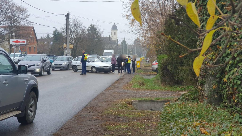 Baleset a Püspöki úton