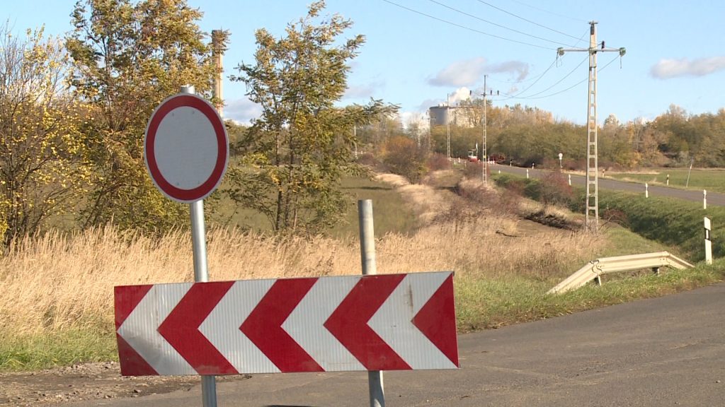 Újabb útlezárás az erőmű térségében