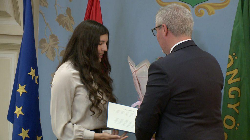 Sport és tanulás – példamutató fiatalokat tüntettek ki