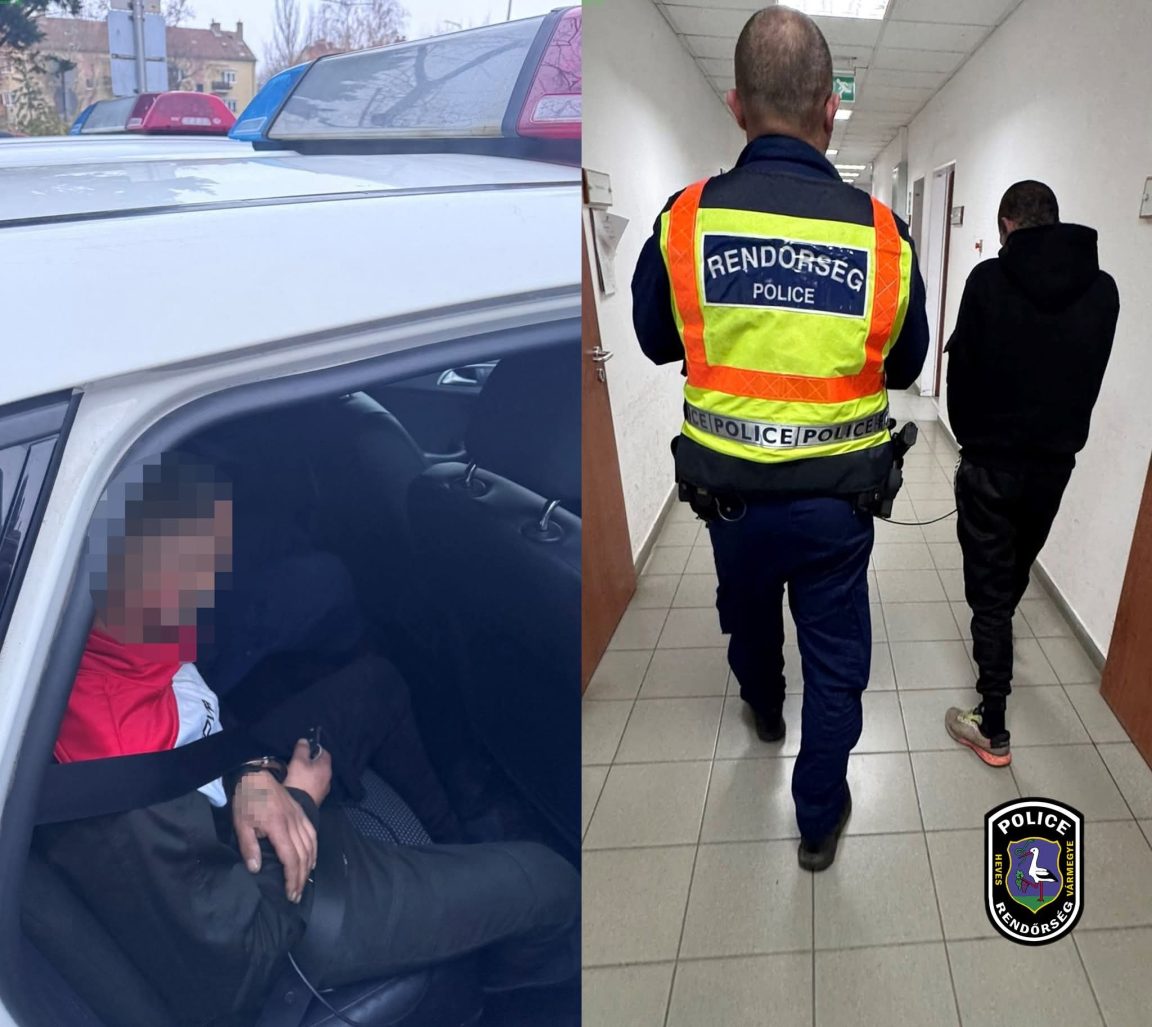 fotó: Heves Vármegyei Rendőr-főkapitányság facebook oldal