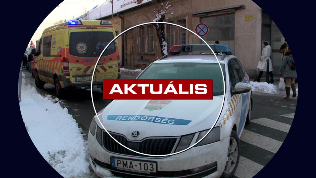 Ráfutásos baleset történt a Páter Kiss Szaléz utcában-Aktuális 2026.01.08.