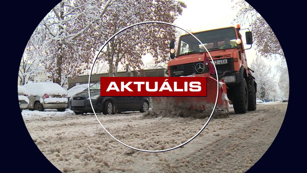 Takarítják az utakat- újabb adag útszóró só érkezett – Aktuális 2026.01.14.
