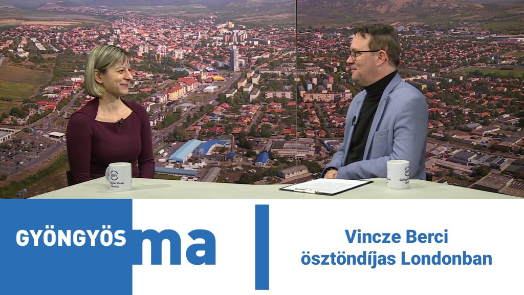 Vincze Berci ösztöndíjas Londonban