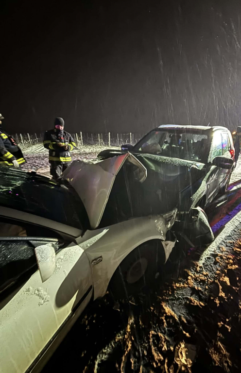 Árokba hajtott, fának ütközött- több baleset történt a hó miatt