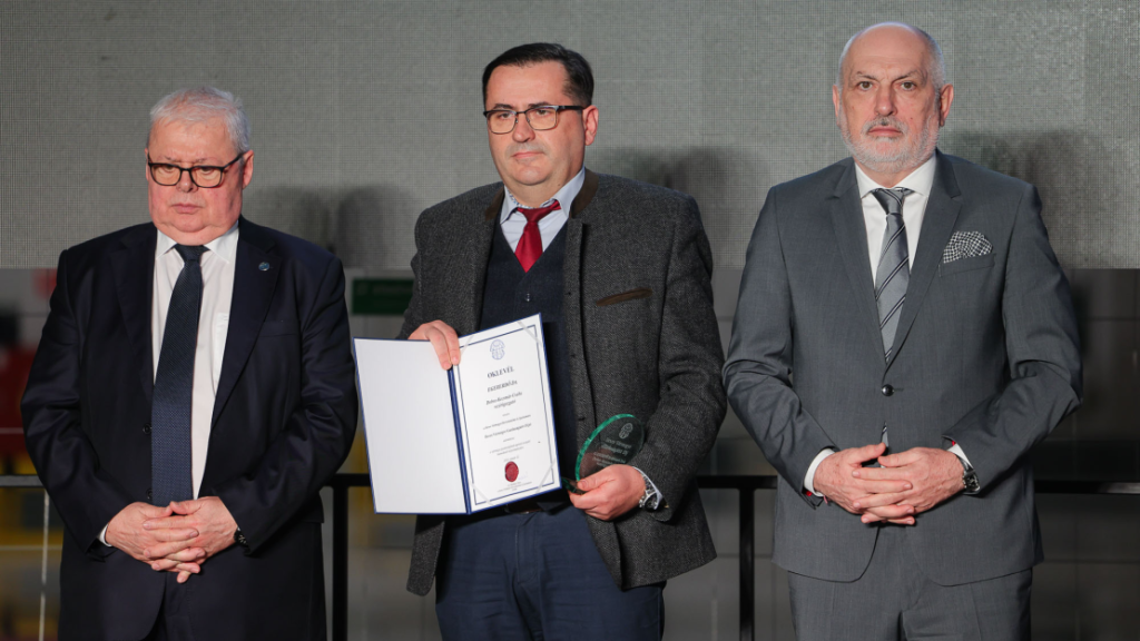 Heves Vármegye Gazdaságáért díjat kapott az EGERERDŐ Zrt.