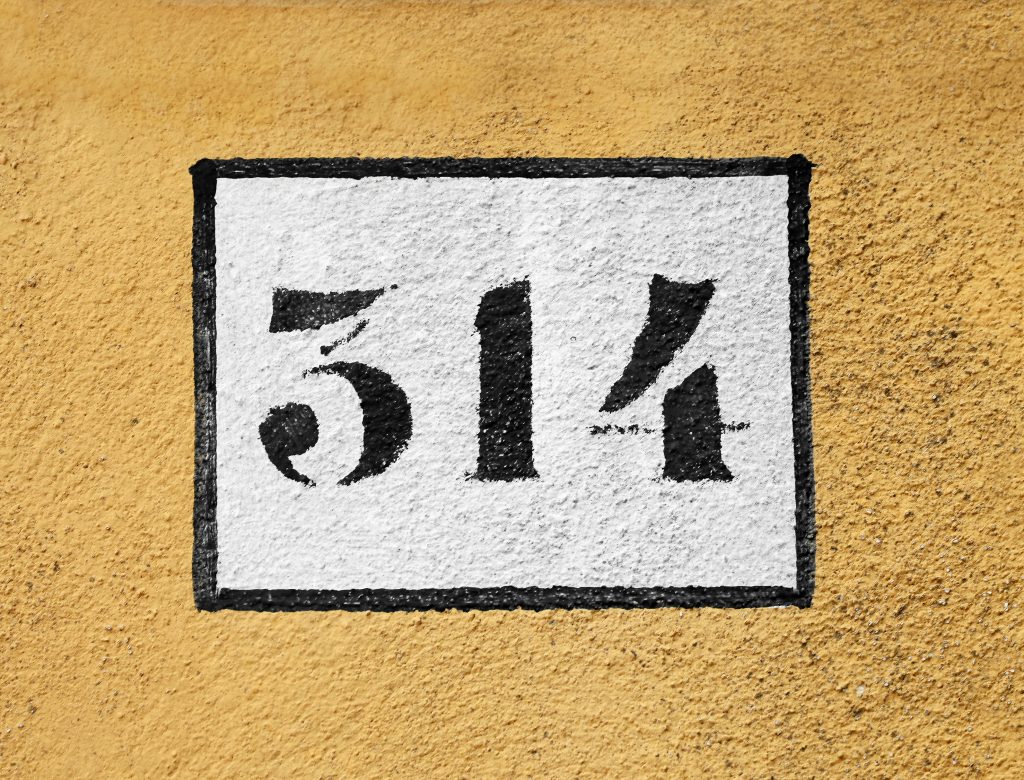 Életek múlhatnak a jól látható házszámokon