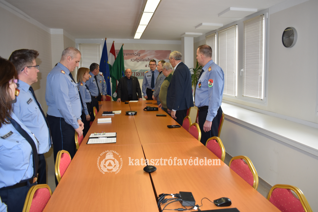 A polgári védelem napjára emlékeztek Heves vármegyében