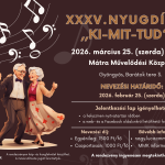 » XXXV. Nyugdíjas “Ki-Mit-Tud?” – Gyöngyök
