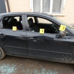 Kaszával verte szét az autót