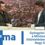 Gyöngyösi Fiatalok a Művészetekért kitüntetésben részesült Nagy Gábor